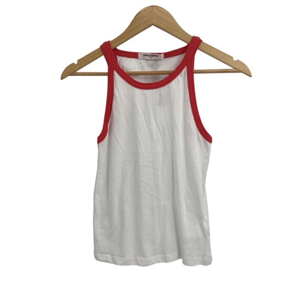 Perfect White Tee T243 Shae Tank Top White S